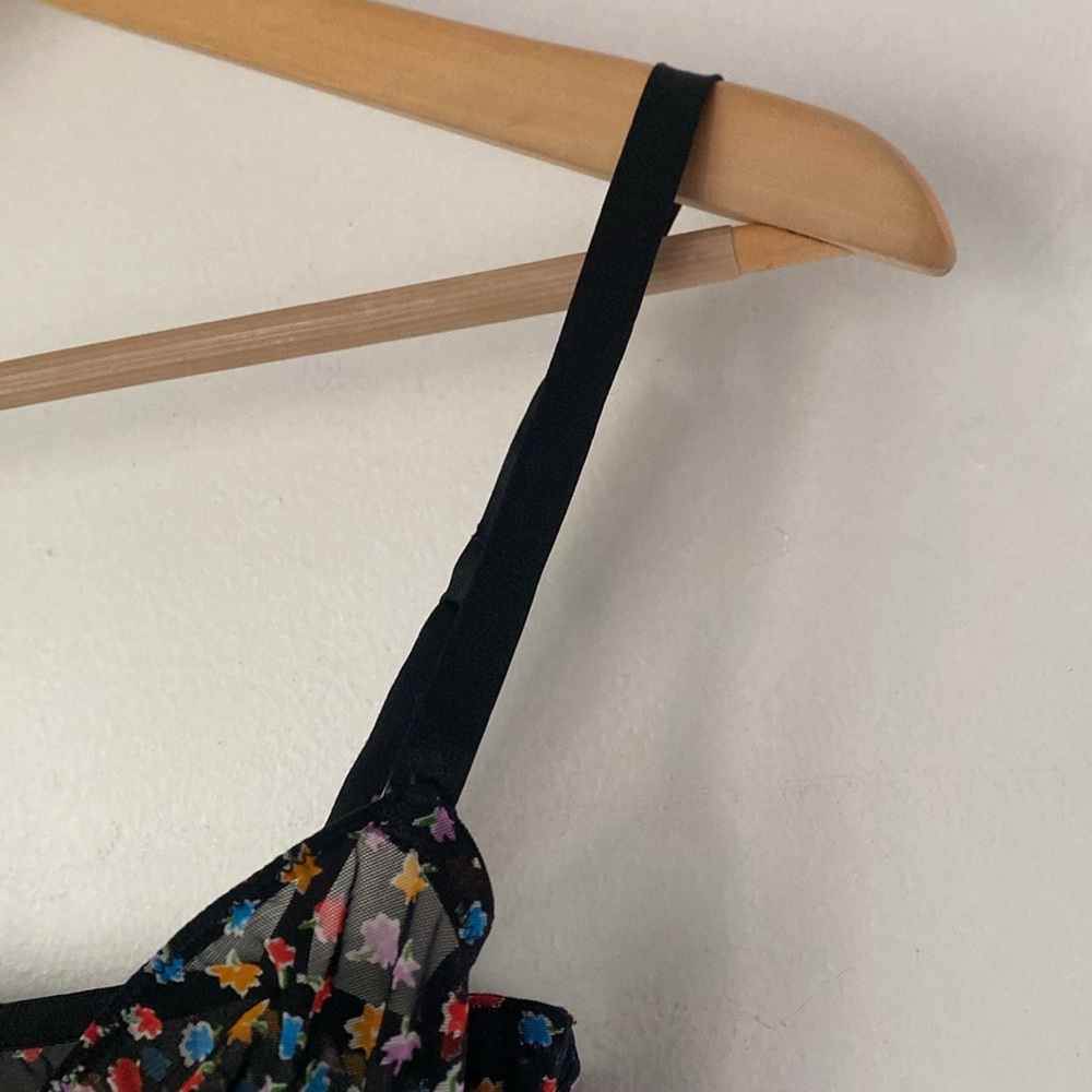 Free People 34D Capri Demo Wired Floral Bra - Picture 9 of 13